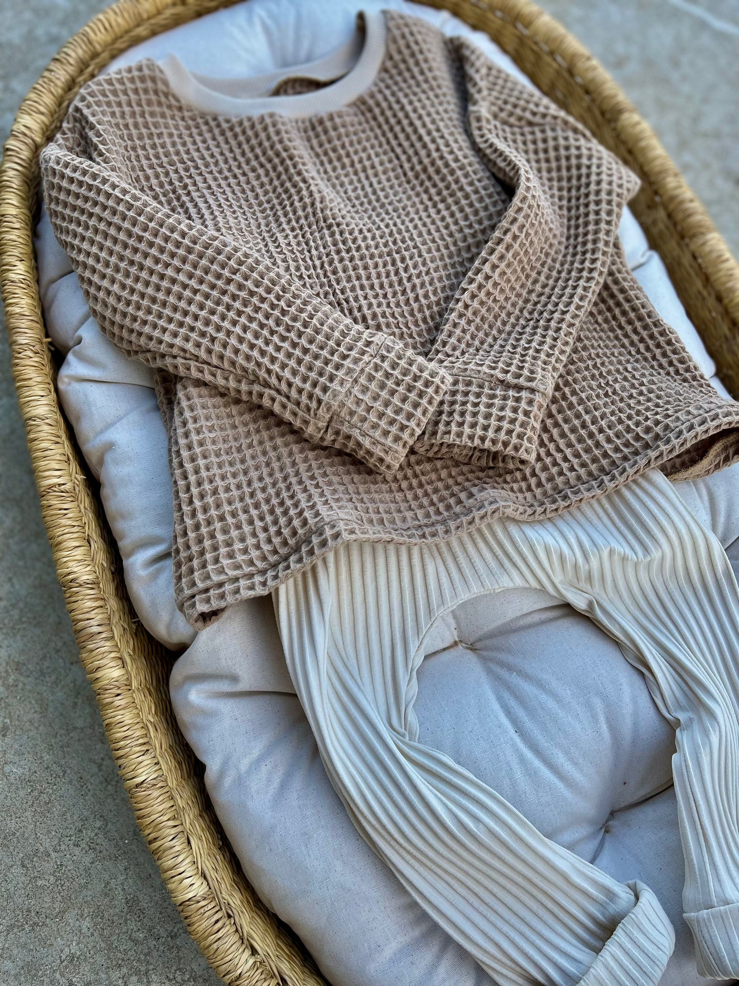 Waffle Two Piece Set