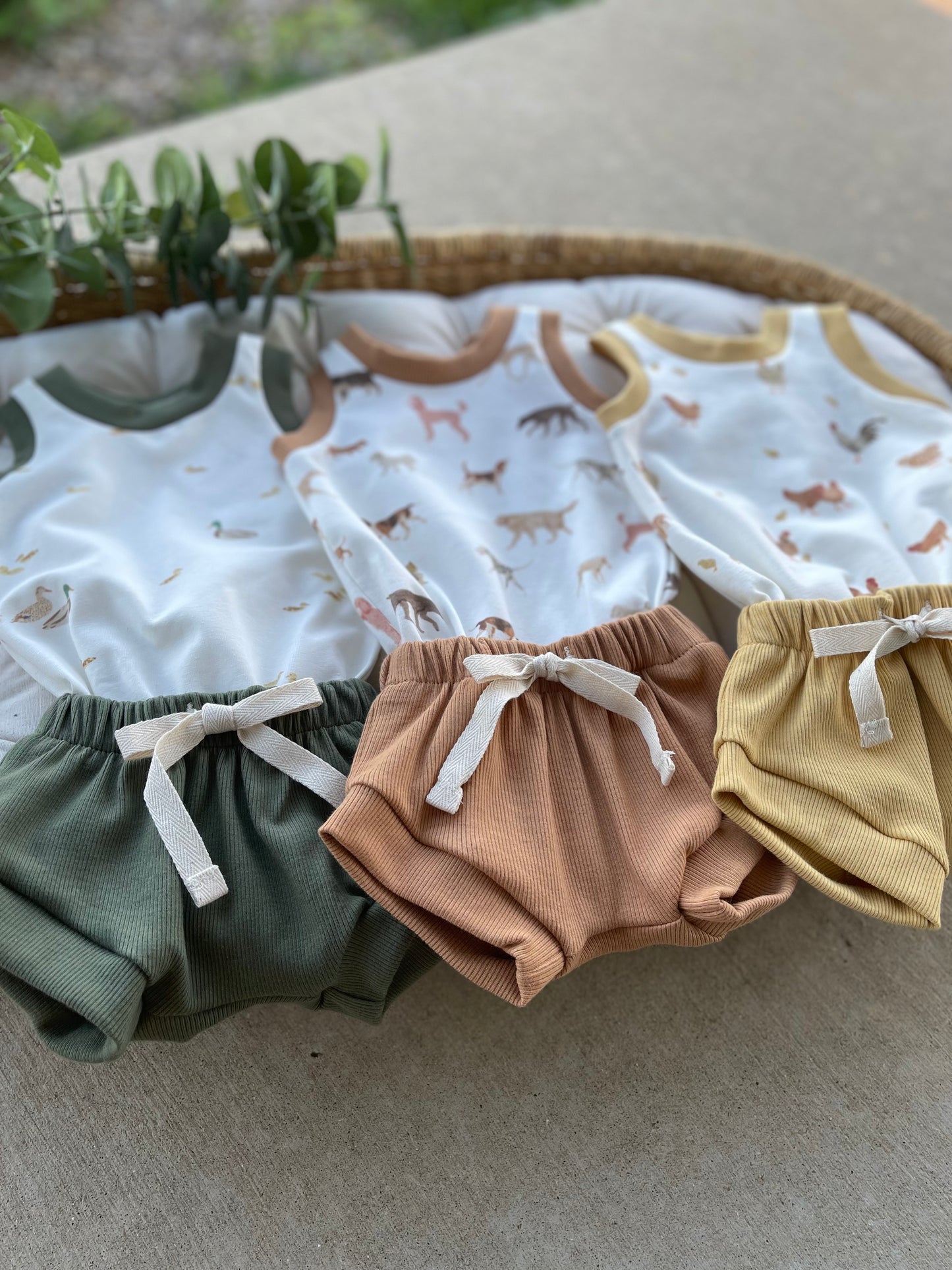 Country Shortie Romper
