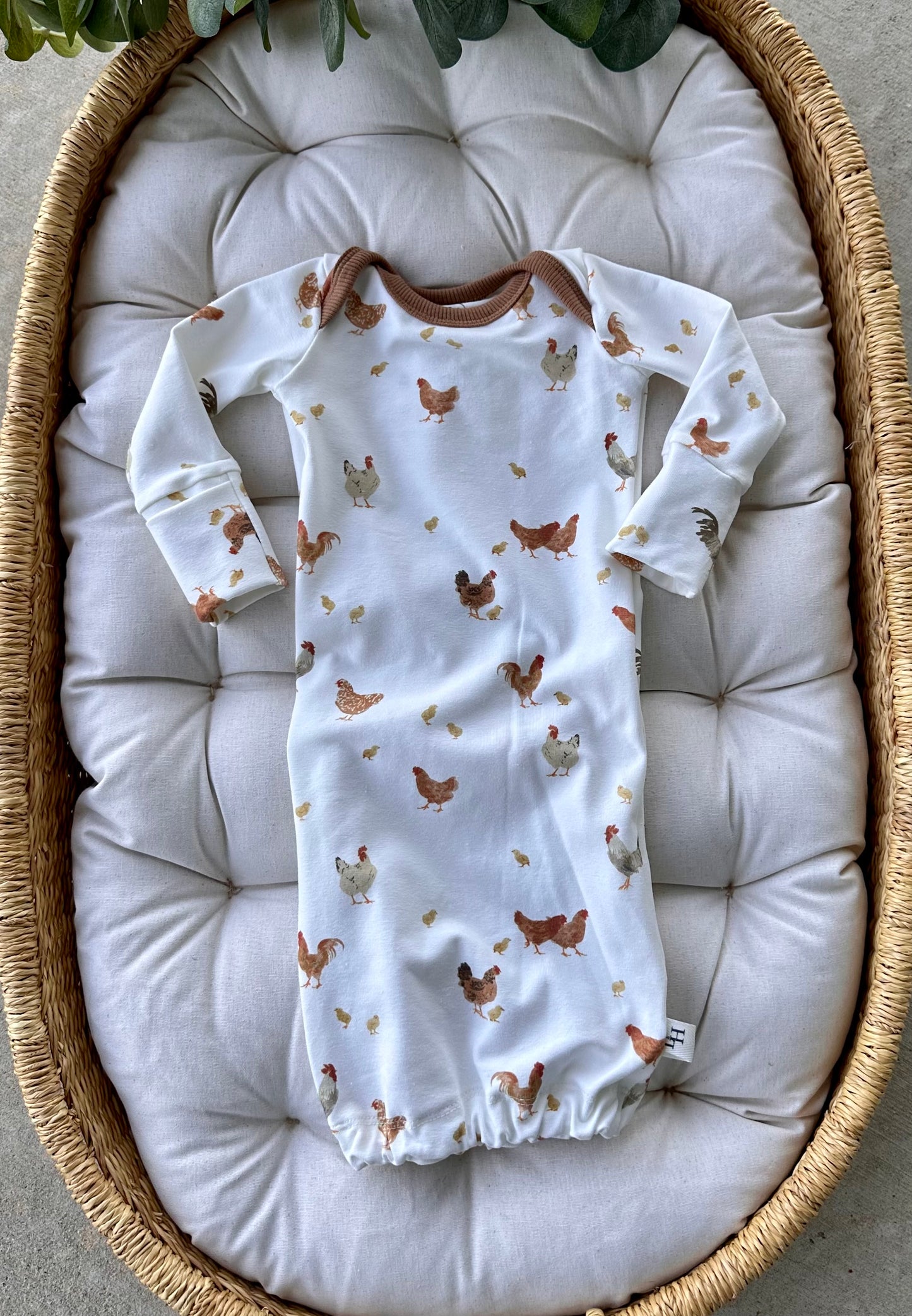 Welcome Baby Gown